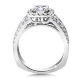 Halo Engagement Ring